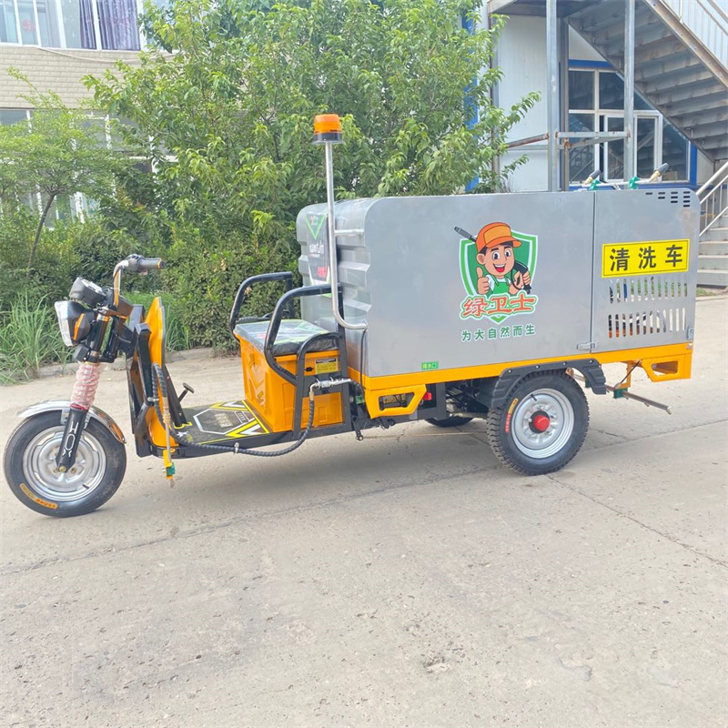 新竹电动高压冲洗车CX700A（不锈钢箱体）