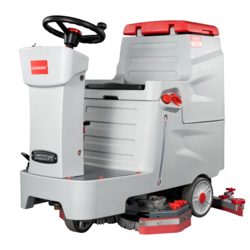 新竹坦洁驾驶式洗地机X660